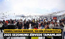 Denizli Kayak Merkezi, 150 bin ziyaretçiyle 2025 sezonunu zirvede tamamladı