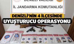 Denizli'nin 4 İlçesinde Uyuşturucu Operasyonu