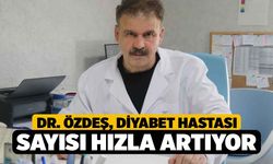 Dr. Özdeş, Diyabet hastası sayısı hızla artıyor