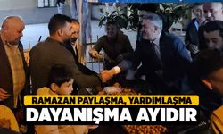 Başkan Özpek, “Ramazan Paylaşma, Yardımlaşma ve Dayanışma Ayıdır"