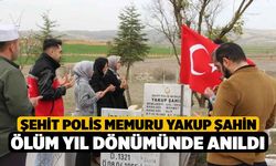 Şehit Polis Memuru Yakup Şahin Ölüm Yıl Dönümünde Anıldı