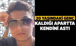 20 Yaşındaki Genç Kaldığı Apartta Kendini Astı