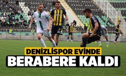 Denizlispor Evinde Ağrıspor 1970'le Berabere Kaldı