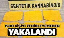 1500 kişiyi zehirleyemeden yakalandı