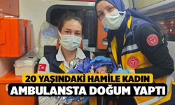 20 Yaşındaki Hamile Kadın Ambulansta Doğum Yaptı