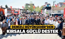 Denizli Büyükşehir’den kırsala güçlü destek