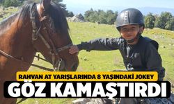 Rahvan At Yarışlarında 8 yaşındaki jokey göz kamaştırdı