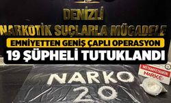 Emniyetten Geniş Çaplı Uyuşturucu Operasyonu 19 Tutuklama