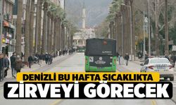 Denizli'de 5 Günlük Hava Durumu, Sıcaklık 39 Dereceyi Bulacak