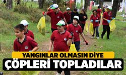 Denizli'de Orman Benim Diyerek Çöpleri Toplandı