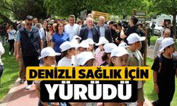 Denizli sağlık için yürüdü