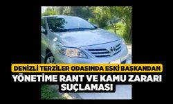 Denizli Terziler Odasında eski başkandan yönetime rant ve kamu zararı suçlaması
