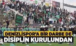 Denizlispor’a bir darbe de disiplin kurulundan