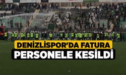 Denizlispor'da fatura personele kesildi