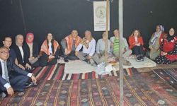 Kıl çadırda yılsonu etkinliği