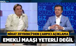 Zeybekci, Emekli Maaşı Yeterli Değil, 100 Bin Tl Yapsak Ne Olur