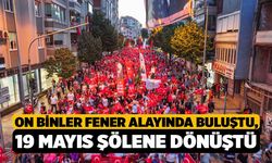 On binler Fener Alayında buluştu, 19 Mayıs şölene dönüştü