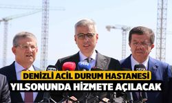 Denizli Acil Durum Hastanesi yılsonunda hizmete açılacak