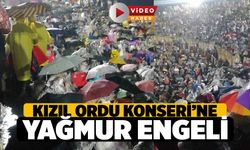Laodikya'daki, Kızıl Ordu Korosu Programına Yağmur Engeli