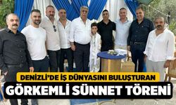 Denizli’de İş Dünyasını Buluşturan Görkemli Sünnet Töreni