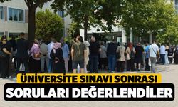 Denizli'de TYT Sonrası Öğrenciler Sınavı Değerlendirdi
