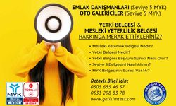 Sorumlu Emlak Danışmanı Seviye 5 ve Motorlu Kara Taşıtları Seviye 5 Mesleki Yeterlilik ve Yetki Belgesi – Belge Zorunlul