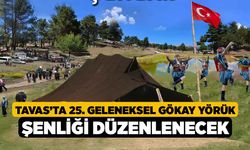 Tavas’ta 25. Geleneksel Gökay Yörük Şenliği düzenlenecek