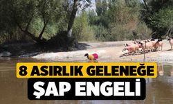 8 asırlık geleneğe şap engeli