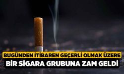 Bugünden İtibaren Geçerli Olmak Üzere Bir Sigara Grubuna Zam Geldi