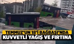 Denizli'yi Sağanak Yağış ve Fırtına: Bağbaşı'nda Göz Gözü Görmedi