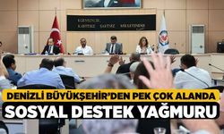 Denizli Büyükşehir’den Pek Çok Alanda Sosyal Destek Yağmuru