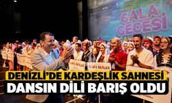 Denizli’de Kardeşlik Sahnesi, Dansın Dili Barış Oldu