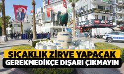 Denizli'de Sıcaklık Zirve Yapacak, Gerekmedikçe Dışarı Çıkmayın!