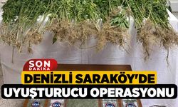 Denizli Saraköy'de Uyuşturucu Operasyonu