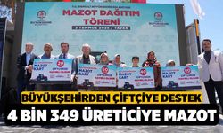 Denizli Büyükşehir’den 4 bin 349 üreticiye mazot desteği