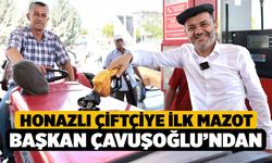Honazlı Çiftçiye İlk Mazot Başkan Çavuşoğlu’ndan
