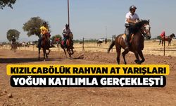 Kızılcabölük Rahvan At Yarışları yoğun katılımla gerçekleşti