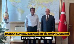 Başkan Kumral, Babadağ'ın Vizyon Projelerini Zeybekci'ye Sundu