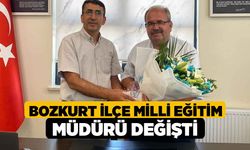 Bozkurt İlçe Milli Eğitim Müdürü değişti