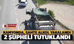 Denizli Polisi'nden Sahte Alkol Operasyonu: 2 Kişi Tutuklandı