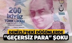 Denizli'deki Düğünlerde "Geçersiz Para" Şoku