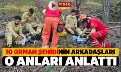 10 Orman Şehidinin Ekip Arkadaşları Yaşadıklarını Anlattı