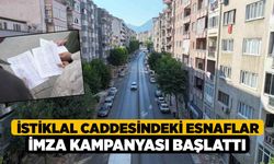 İstiklal Caddesindeki Esnaflar İmza Kampanyası Başlattı