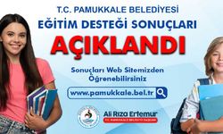 Pamukkale Belediyesi Eğitim Desteği Başvuru Sonuçları Açıklandı!