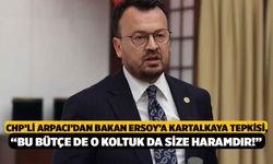 CHP’li Arpacı’dan Bakan Ersoy’a Kartalkaya Tepkisi, “Bu Bütçe de O Koltuk da Size Haramdır!”
