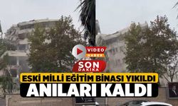 Denizli Eski Milli Eğitim Binası Yıkıldı