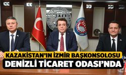 Kazakistan'ın İzmir Başksolosu Denizli Ticaret Odası'nda