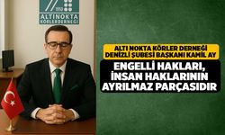 Altı Nokta Körler Derneği; Engelli Hakları, İnsan Haklarının Ayrılmaz Parçasıdır
