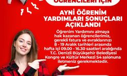 Denizli Büyükşehir’de öğrenim desteği için fatura teslim süreci başladı