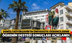 Denizli Büyükşehir’in üniversite öğrencilerine öğrenim desteği sonuçları açıklandı